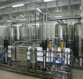 Filtration d'eau ultra pure/déminéralisée