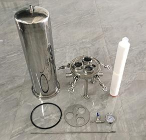 Comment stériliser à la vapeur l'élément filtrant plissé ?